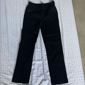 Colombia 🇨🇴 Black Straight-Leg Jeans